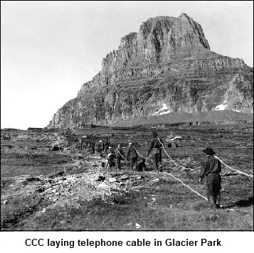 CCC in Glacier Park